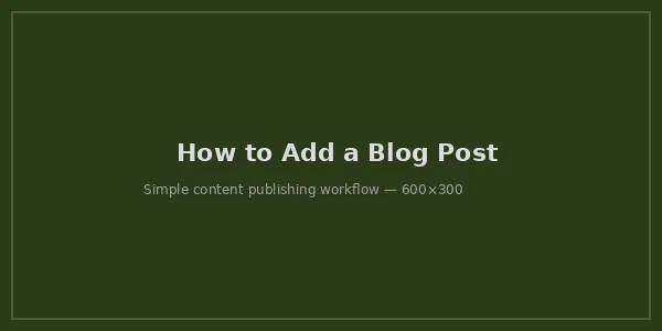 How to add a post diagram